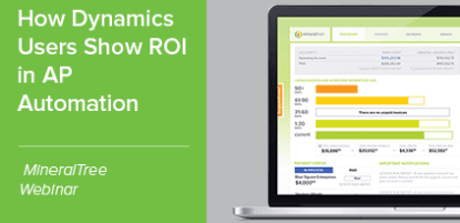How dynamics users show ROI in AP Automation