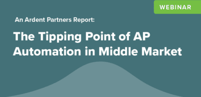 The Tipping Point of AP Automation in Middle Market