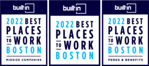Built In Boston Best Places to Work 2022