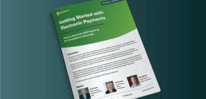 getting started with electronic payments