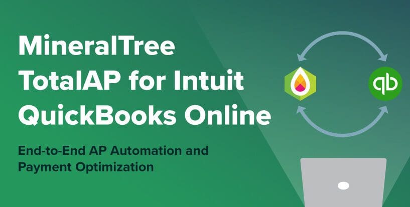 MineralTree TotalAP for Intuit Quickbooks Online