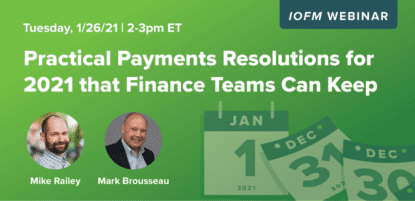 Practical Payments Resolutions for 2021 that Finance Teams Can Keep