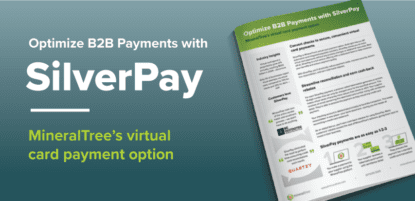 SilverPay MineralTree's Virtual Card Payment Option